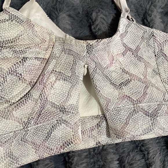 By The Way Lhiea Python Bustier Top in Python - Picture 7 of 11